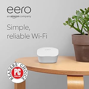 Amazon eero mesh Wi-Fi 5 router system | 1-pack | coverage up-to 140 sq.m