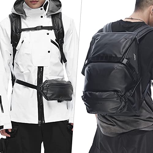 Tajezzo Travel Backpack With Detachable Waist Pack Fit 15.6 Inch Notebook Laptop Backpack With Usb Charging Port Durable Water Resistant 17L Casual Business Daypack College Bookbag #TOP4