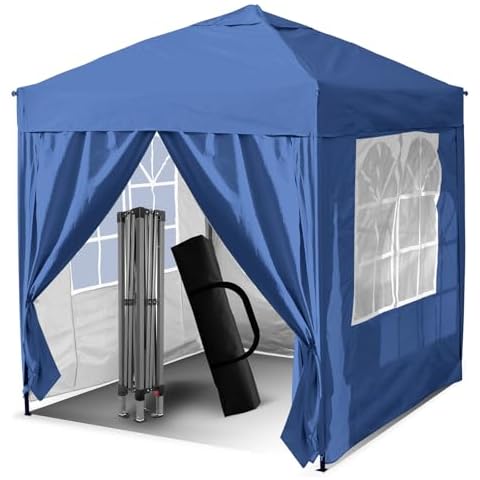 Snenblume 3x3m Pop Up Gazebo with Sidewalls Cover