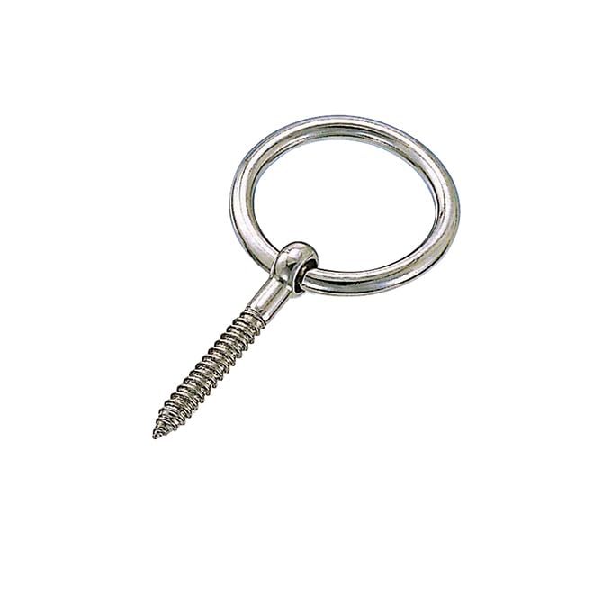 Mizumoto Stainless Steel Round Screw Wire Diameter 0.2 inches (5
