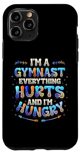 Gymnast Everything Hurts And I'm Hungry �ʔ����̑� �X�}�z�P�[�X iPhone 11 Pro �p