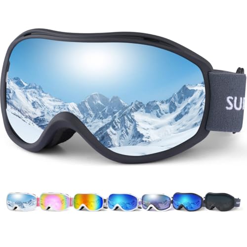 Supertrip Ski Goggles Men Women Anti-Fog Snow Goggles UV Protection Snowboard...