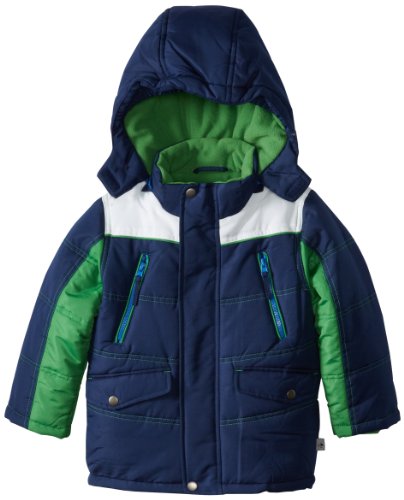 Image of Rothschild Little Boys' Puffy Color-Block Jacket
