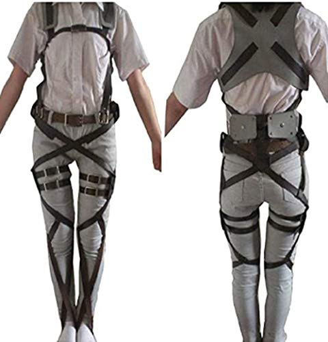 SANXDI Aanval op Tita_n Riem Cosplay geen Kyojin Recon Corps Harnas Riem Pakken Cosplay Kostuum Anime Karakter Mikasa Ackerman Kostuum