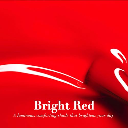 Image of AZUREBEAUTY Classic Red Gel Nail Polish 18ML - High Gloss, Red Soak Off UV /LED Gel Polish for Nail Art, DIY Manicure & Salon Quality