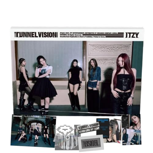 ITZY TUNNEL VISION 11th Mini Album [Photobook A Ver.] Photobook + CD + 2 Photocard + Focus Card + Poster