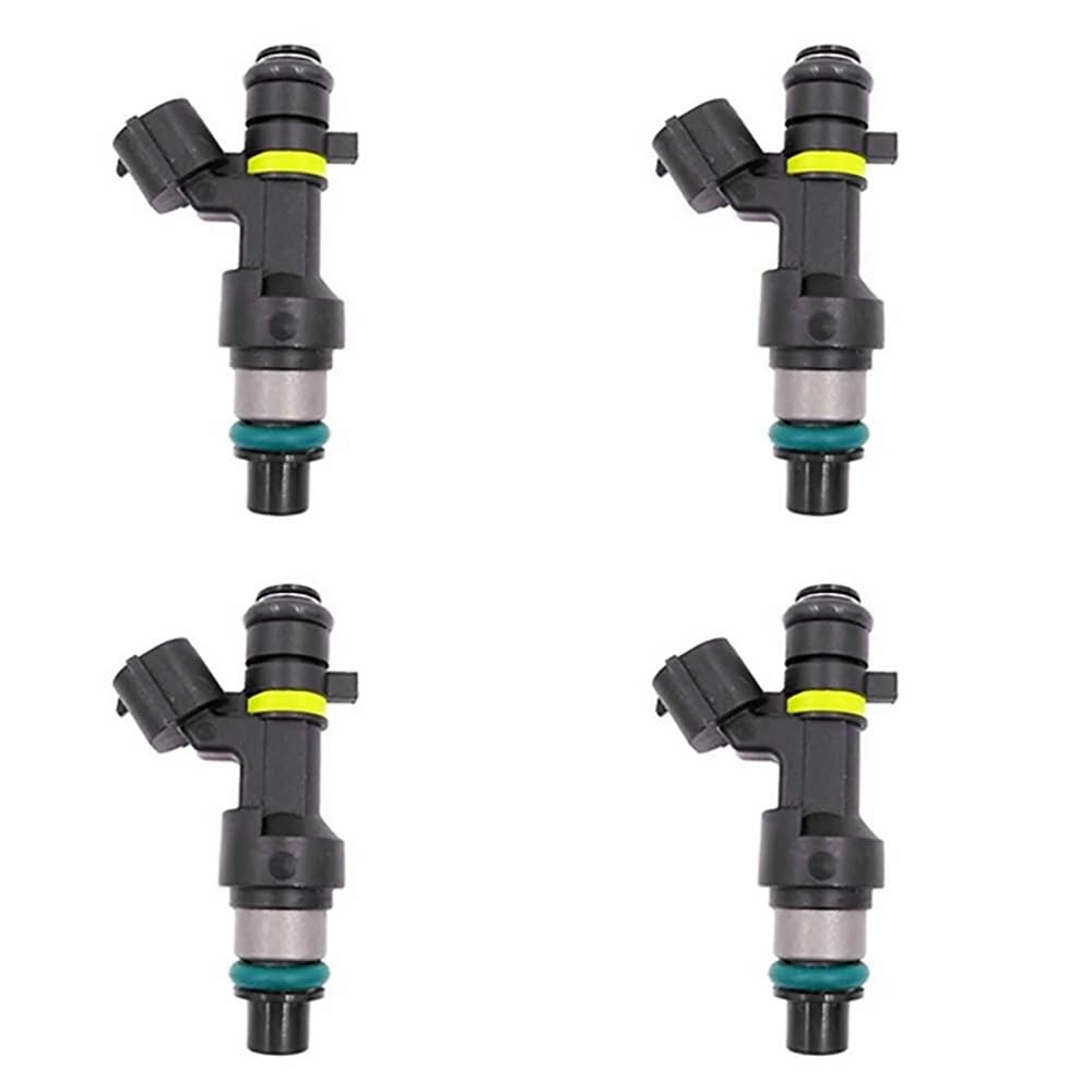 Injecteur Carburant 4 Pièces Pour NISSAN Pour CUBE 2009-2014 NV200 2013-2017 Pièces Moteur Voiture Injecteurs Carburant Adaptateurs Automatiques Carburant 16600EN200