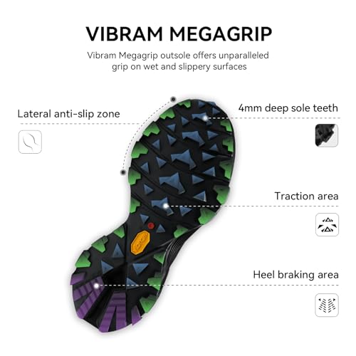Image of KAILAS Men's FUGA EX 3 BOA Trail Running Shoes Lightweight Slip Resistant Breathable Jogging Hiking Sneakers