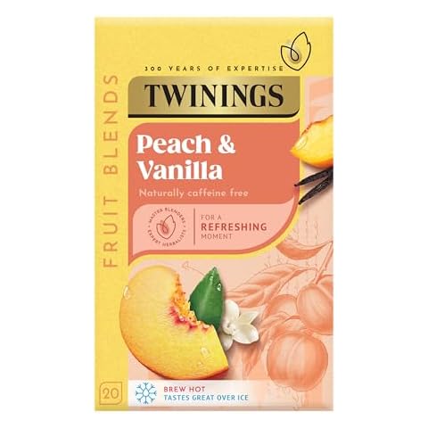 Twinings Peach Cooler Fruit Infusion Tea Bags Cover