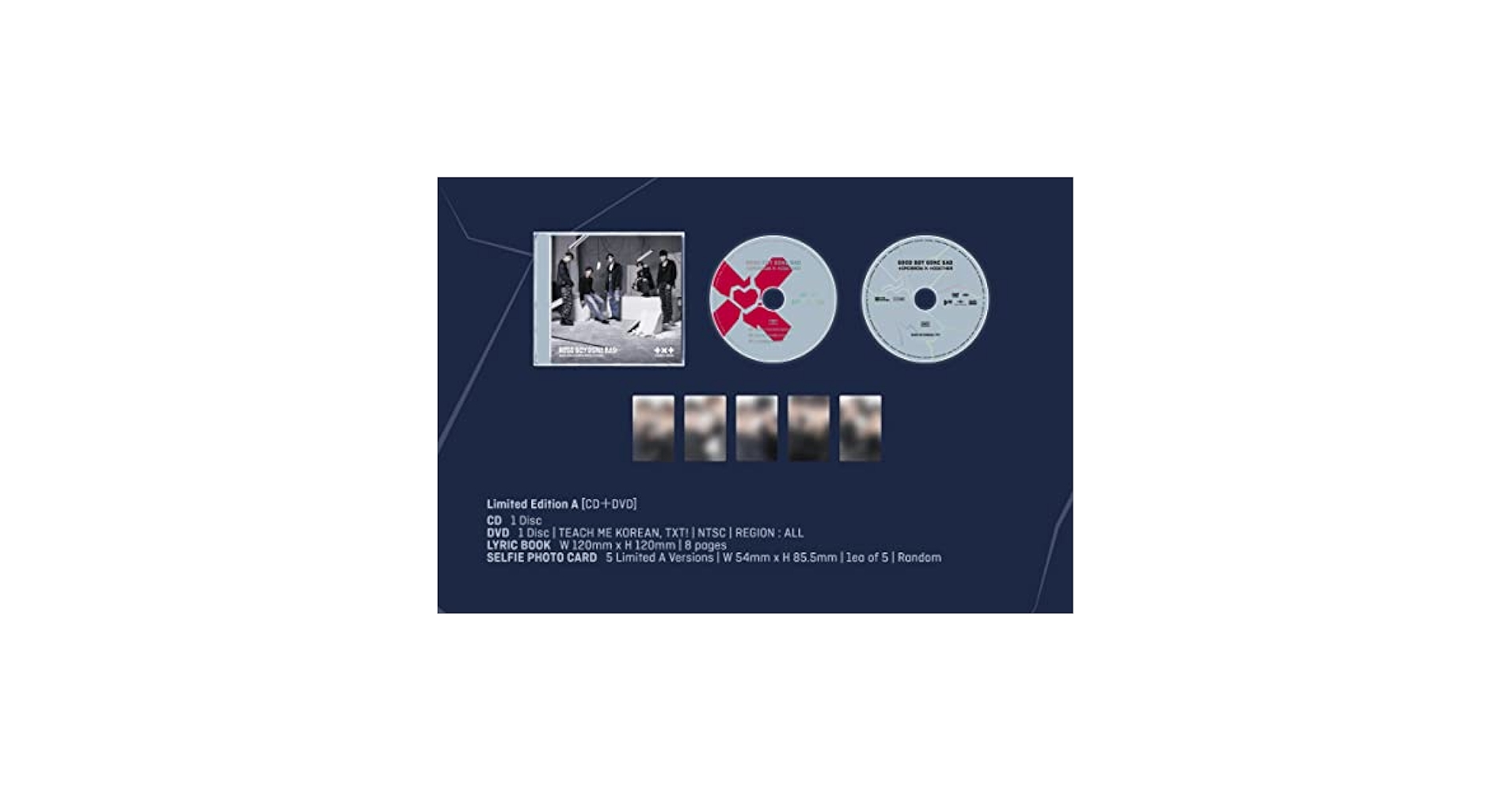 新品未開封 TXTアルバム GOOD BOY GONE BAD限定特典付き⟡.· TOMORROW X TOGETHER - GOOD BOY GONE BAD [Limited Edition A