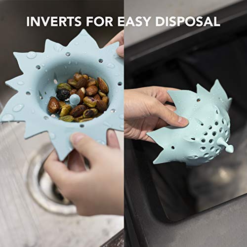 image for Cook with Color Set of 2 Sink Strainers, Flexible Silicone Good Grip K