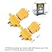 SoloGood Amass 10 Pcs XT60E-M Mountable XT60 Male Plug Connector with Screws for RC Models Multicopter … …
