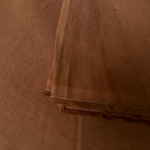 Image of Premium Cotton Flex Fabric for Sewing & Dressmaking | Soft, Breathable, Durable Material | Ideal for Kurtis, Shirts, Dresses, Home Decor & Crafts (Brown, 1 Meter)