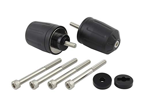 ポッシュ(POSH) バイク用品 ハンドルバーエンド ウルトラヘビーバーエンドタイプ2 ホンダ/スズキ系純正ハンドル用 M6タイプ CB1300SF/SB | CB400SFなど マットブラック 033979-26-10