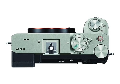Sony Alpha 7CR Full-Frame Interchangeable Lens Hybrid Camera - Silver