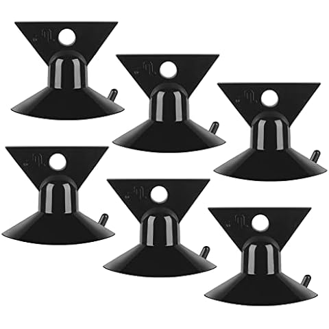 DGE 6Pack GU10 Bulb Removal Tool, Lamp Light Bulb Removal Remover Sucker Tool for Halogen LED GU10 (Black) Cover