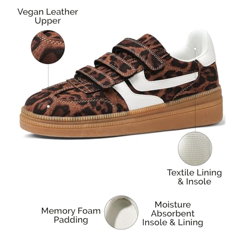 VOMIRA Platform Sneakers for Women Memory Foam Insole Womens Sneakers Lightweight Non-Slip Running Shoes Casual Slip On Walking Shoes4