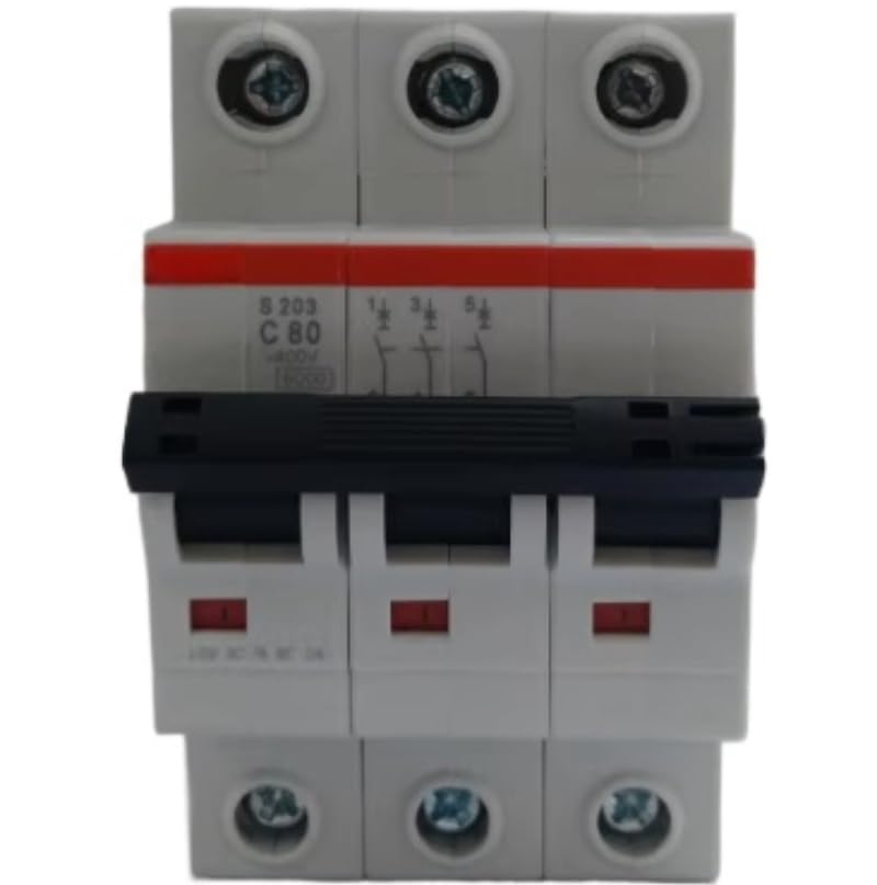 1Pc New air Switch Circuit Breaker S203-C80 80A