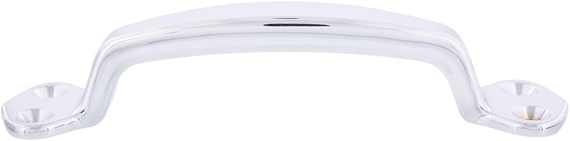 United Pacific 10960 Heavy-Duty Chrome Plated Grab Handle Set for Cars & Trucks, Universal Application, Easy Install - 1 Handle w/Hardware Included