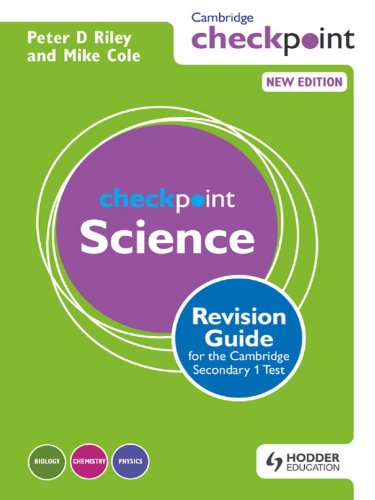 Cambridge Checkpoint Science Revision Guide for the Cambridge Secondary 1 Test (Cambridge Checkpoint Gratuit