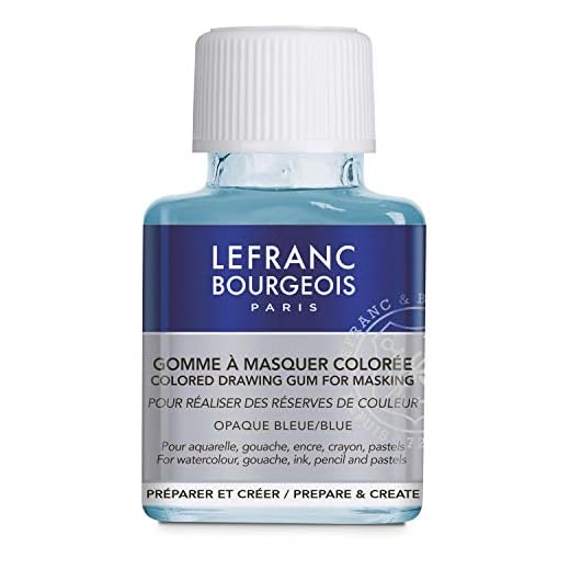 Gomma per mascheratura liquida blu 75 ml