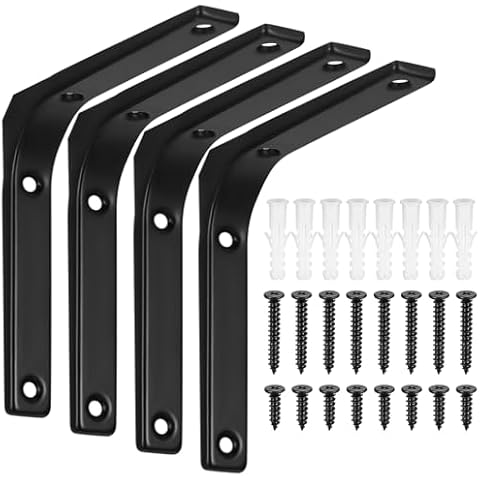 Heavy Duty Metal Shelf Brackets by JJWUYUE Cover