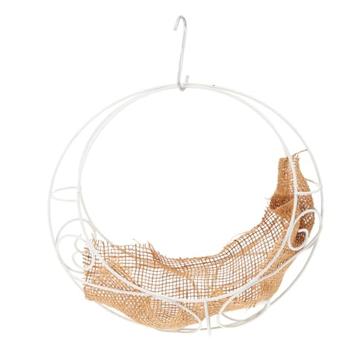 BESPORTBLE Panier De Fleurs Fer avec Design Lune Support Décoratif pour Plantes Intérieur Et Balcon pour Décoration De Table Et Espaces Extérieurs