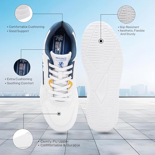 Image of Red Tape Men's Lifestyle Sneakers for Casual Street Style