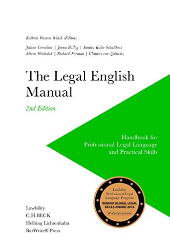  The Legal English Manual: Handbook for Professional Legal Language and Practical Skills (English Edi Francais PDF