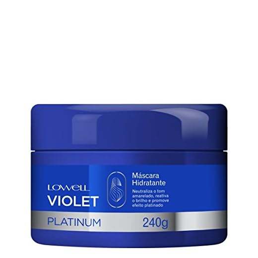 Mascara Violet Platinum, Lowell, 240g