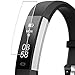 Vaxson 3-Pack TPU Pellicola Protettiva, compatibile con Lintelek LETSCOM ID115UHR ID115 UHR Fitness Tracker Smart Watch, Screen Protector Film [ Non Vetro Temperato ]