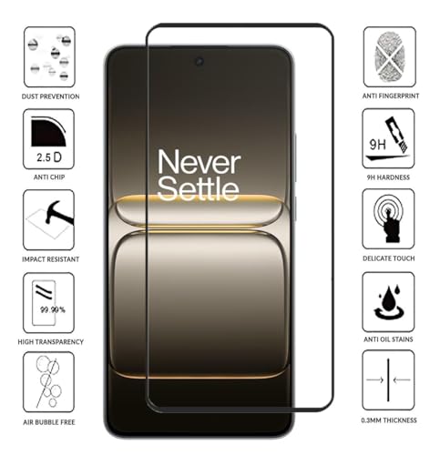 Image of Tempered Glass Screen Protector Compatible for OnePlus Nord CE5 | Front And Back Screen Guard With camera lens protector (Nord CE5, Combo)