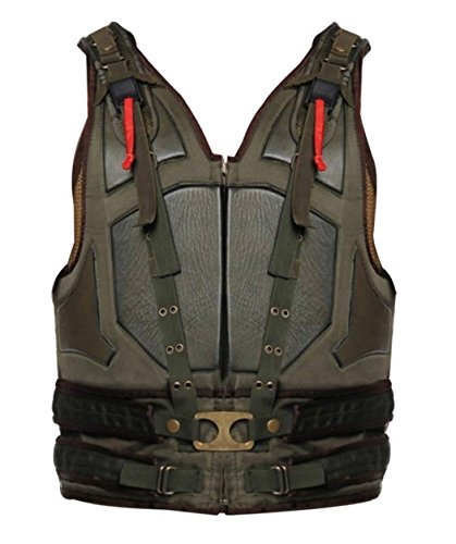 Men's Tom Hardy Rises Vest - Bane Knight Green Military Style Vest3