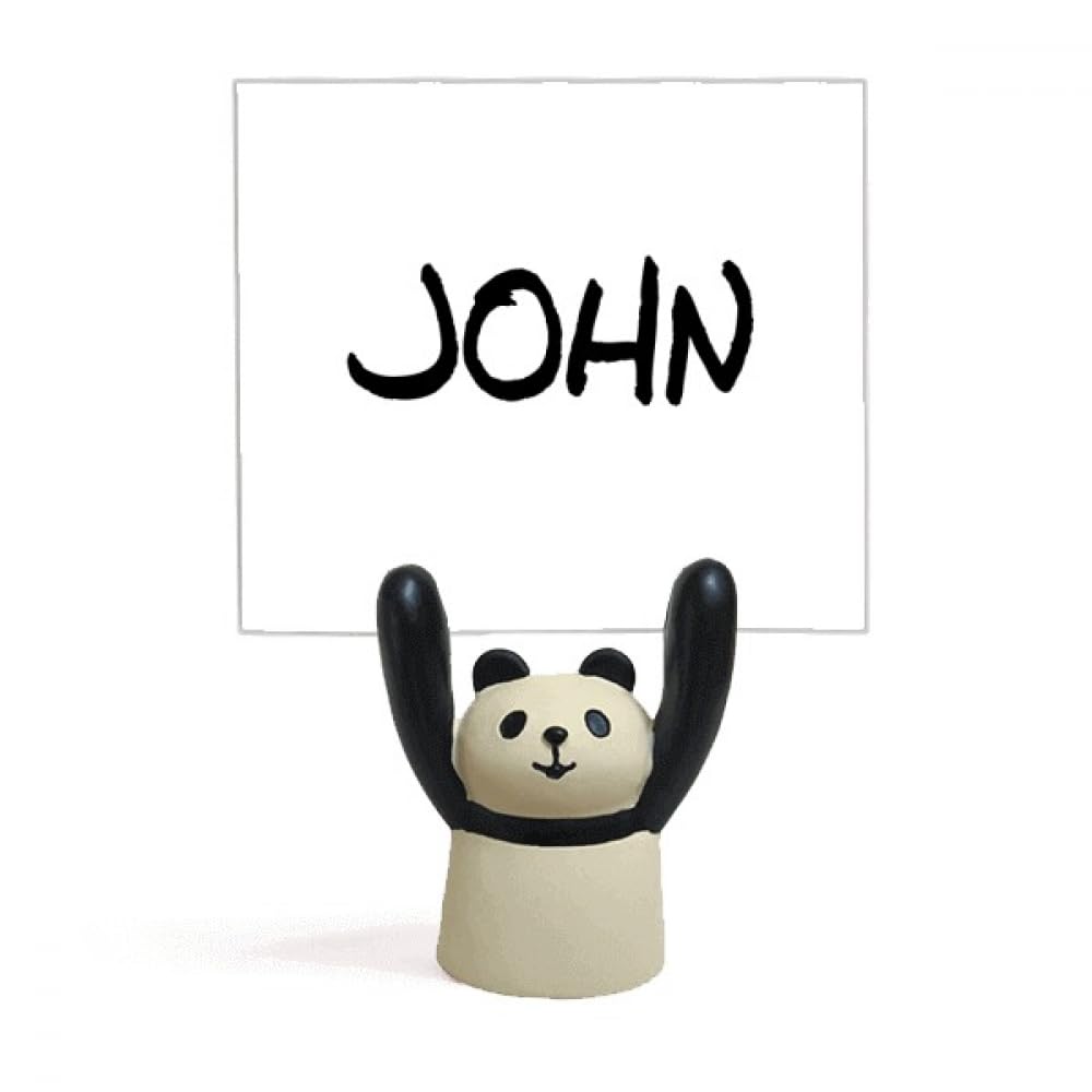 Porte-mémo panda John pour ne plus perdre vos notes de bureau