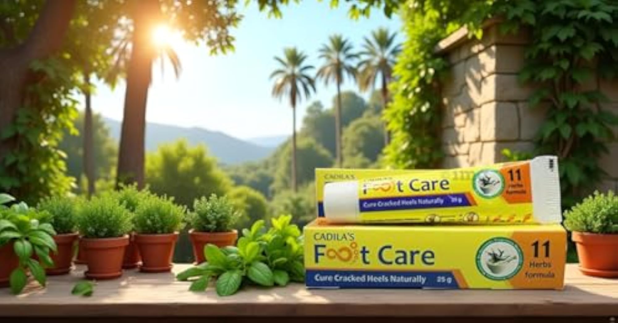 Ayurvedic Footcare Cream, Pack Of 4, 25g