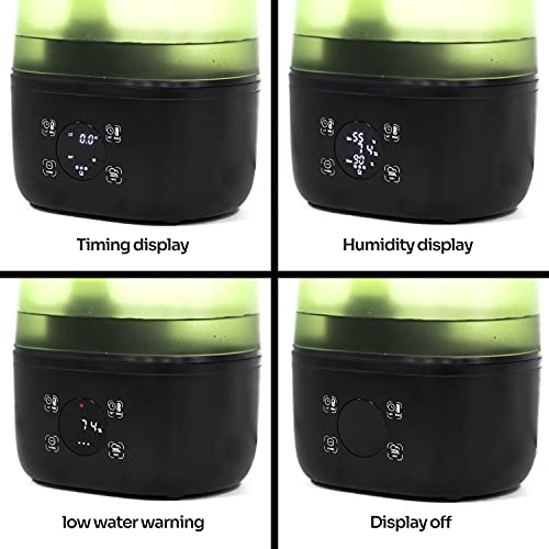 REPTI ZOO Reptile Automatic Fogger 2 IN 1 Digital Timing & Hygrostat