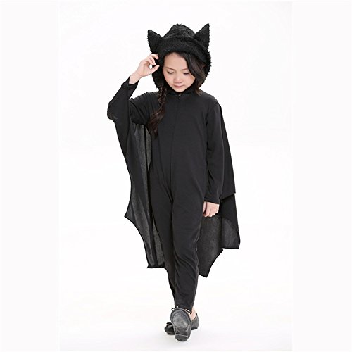Disfraz completo Unisex para niños Bat Kids talla S miniatura 2