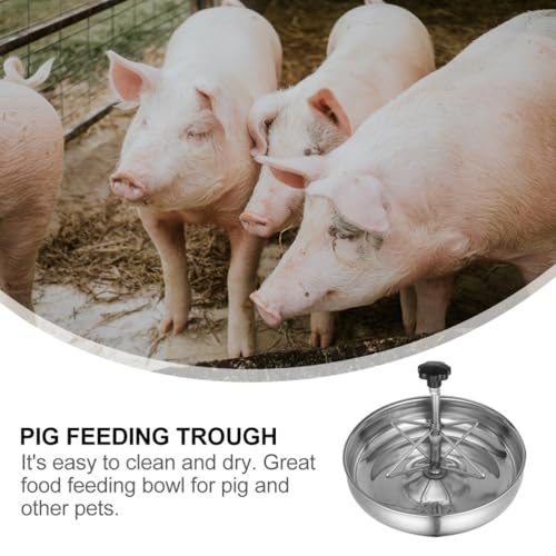 Mangeoire à cochons compartimentée pour stopper le gaspillage - 4