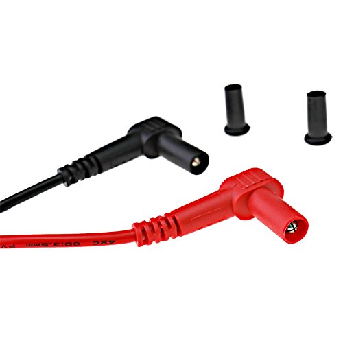 Image of SMD Testing Tweezers Probe Test Pen Inductor Components Tweezers Clip Measure Compatible with Multimeter Tester