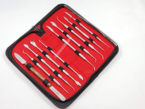 German Stainless Dental Lab Equipment Dental Kit Wax Carving Tool Set