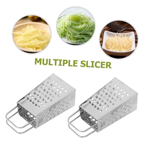Mini rallador de queso de acero inoxidable compacto miniatura 3