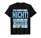 Ich diskutiere nicht ich erkläre nur warum ich Rec