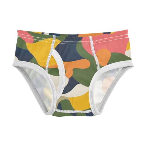 KLL Seashells Different Shapes and Starfish Toddler Boy Comfort Boxer Briefs Breathable Children Panties