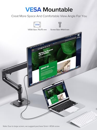 Image of UPERFECT Portable Monitor Touchscreen 24.5'' 2K 165Hz QLED Gaming Monitor