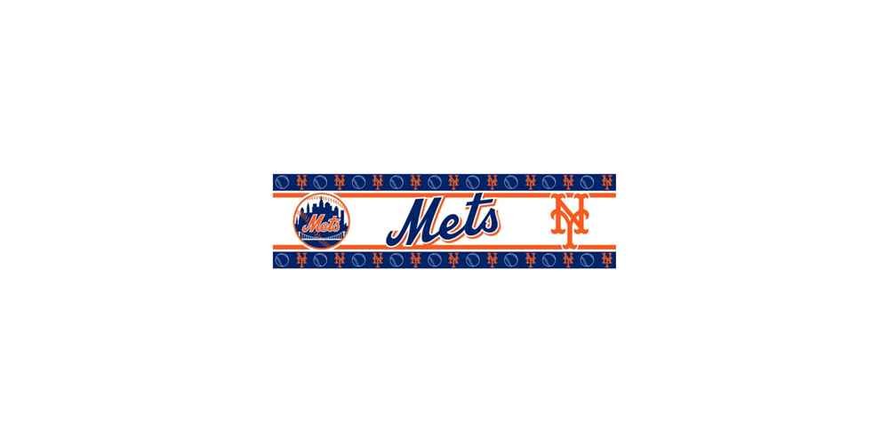 MLB New York Mets Wall Border