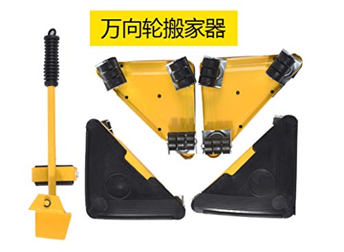 Outils de déménagement de meubles bleus avec supports en fer - 4