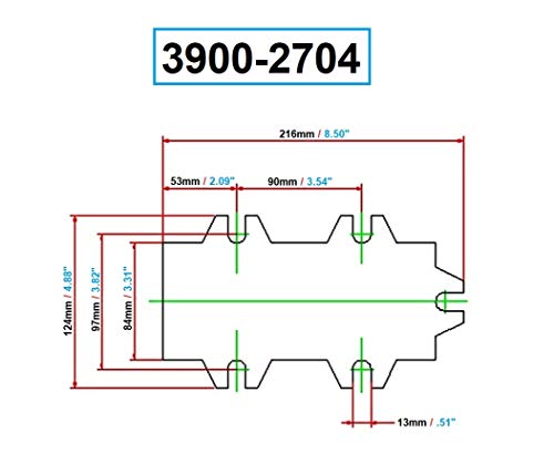 image for HHIP 3900-2704 Heavy Duty Cross Slide Vise, Metric Dial, Base is 8