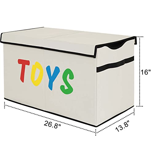 Victor's Toy Storage Organizer - Extra Large Toy Box Chest Storage Boxes Bins Baskets For Kids, Boys, Girls, Nursery Room, Playroom #TOP1