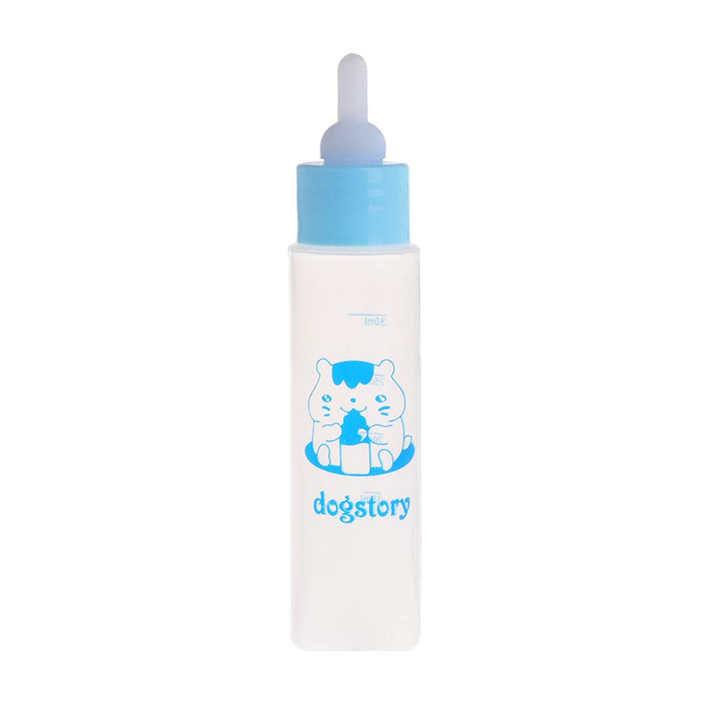 MONOJLY Pet Milk Bottle 30ml Silicone Nipple Small Animal Feeding Water Hamster Squirrel Household Pet Supplies
