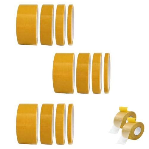Cinta adhesiva de doble cara lavable de alta resistencia para pared en pack de 3 piezas